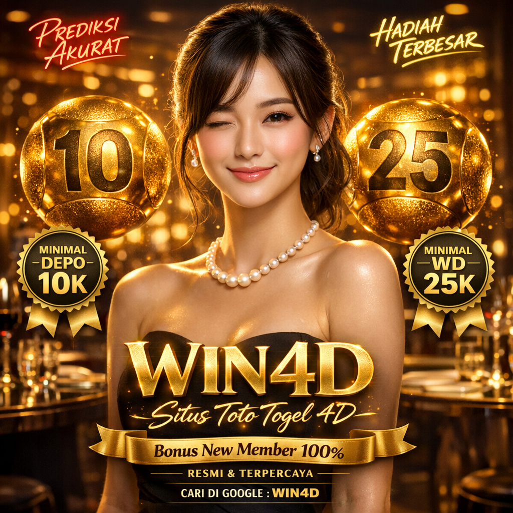 WIN4D ⭐️ Operator Situs Toto Togel 4D Online Ter-GONG & Terpercaya Di Indonesia